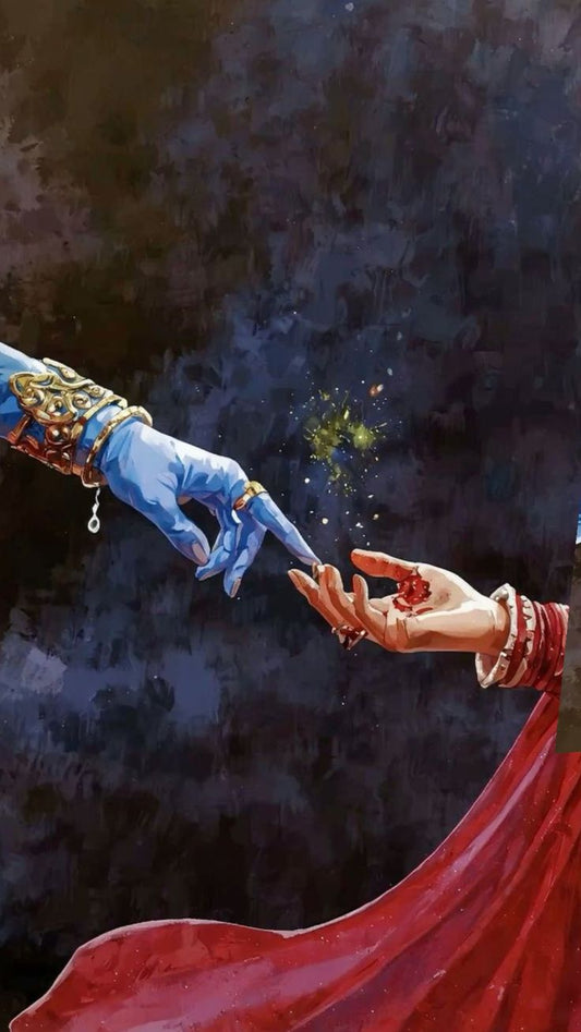 Radha Krishna- Hands