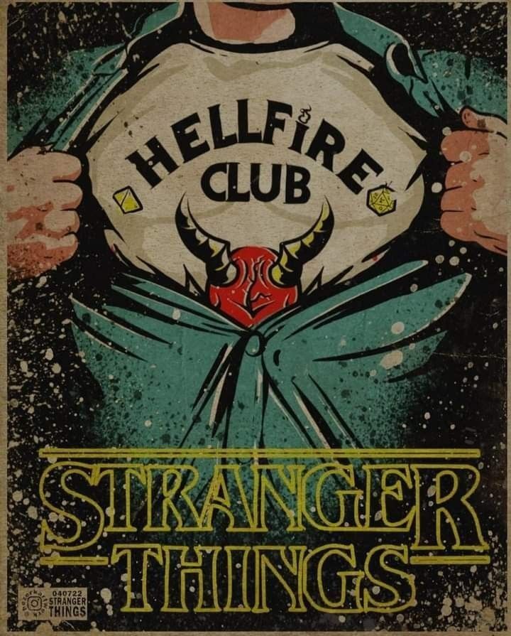 STRANGER THING: HELLFIRE CLUB: Eddie Munson Wall Poster