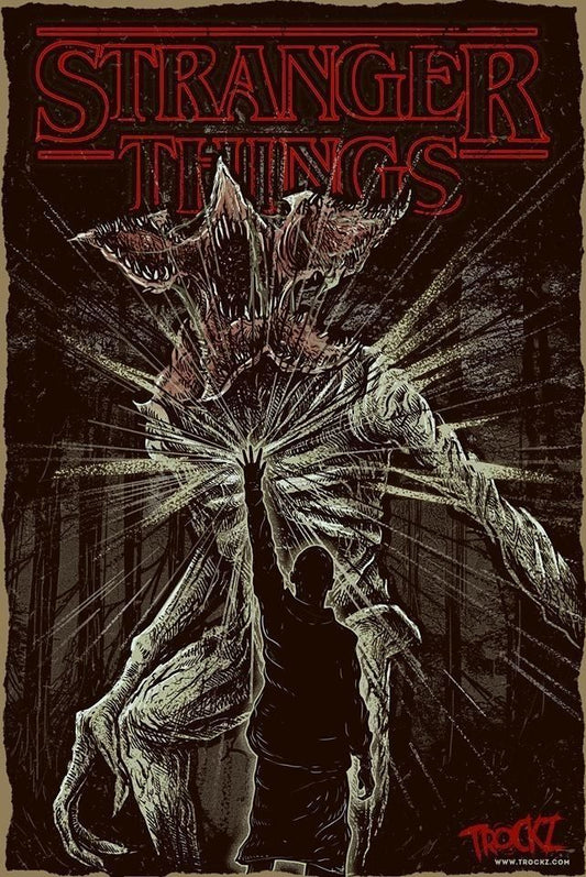 STRANGER THINGS: Demogorgan Wall Art Poster