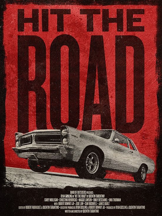 HIT THE ROAD- Vintage