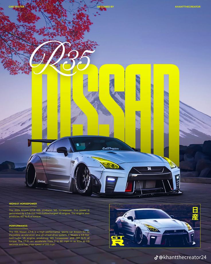 Cherry Blossom Edition- GTR R35