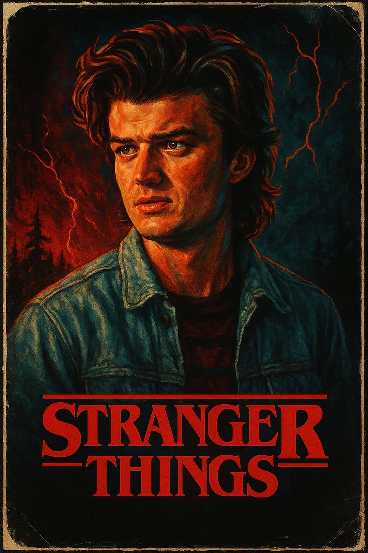 STRANGER THINGS: STEVE HARRINGTON Wall art Poster