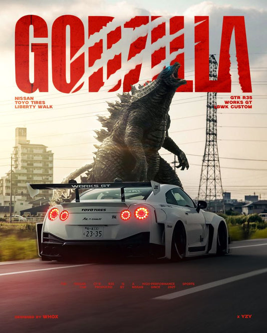 Godzilla Edition- Nission GTR