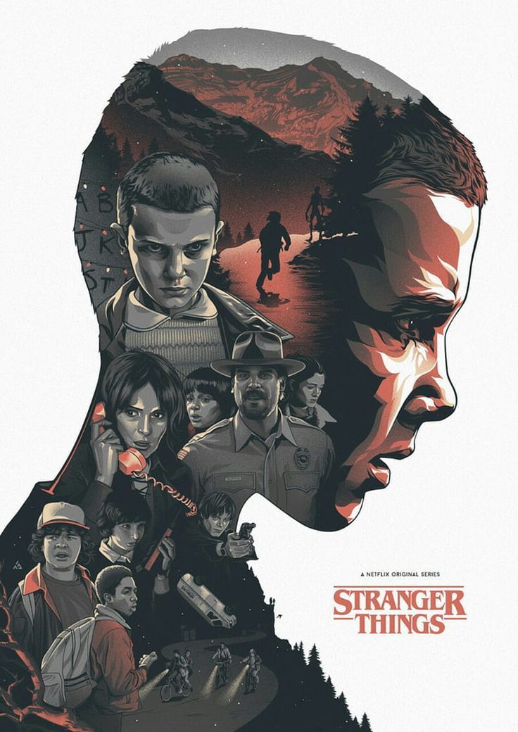 STRANGER THINGS: Eleven Season 1 Wall art Poster