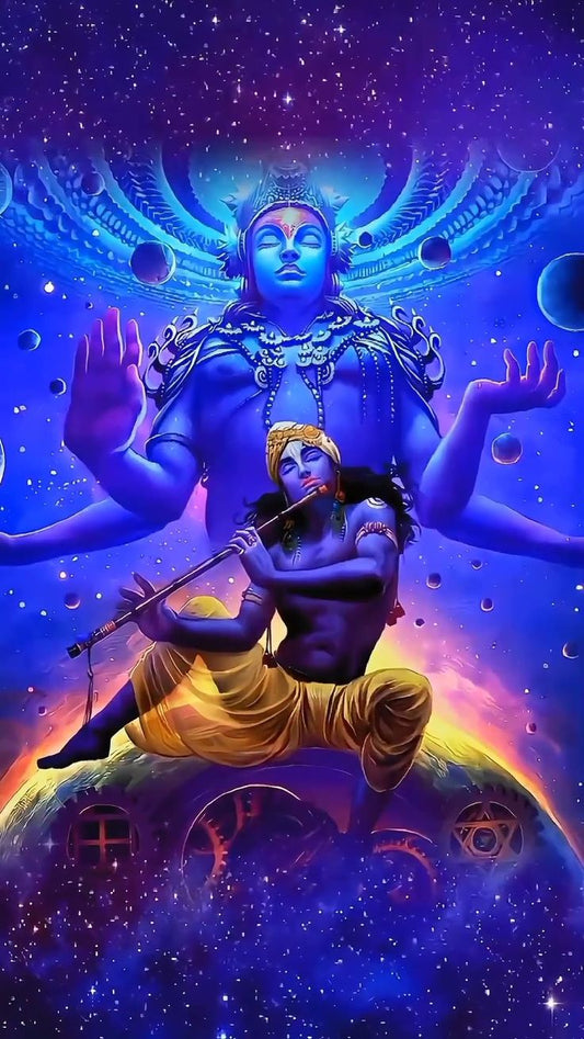 The Universe Preserver- Shree Vishnu- Krishna
