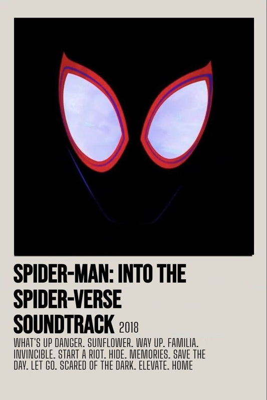 SPIDER MAN: Into The Spider-Verse Soundtrack