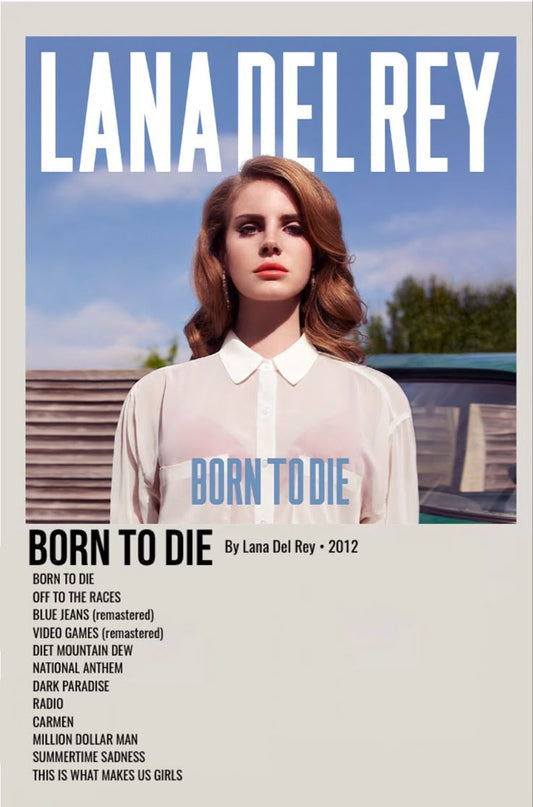 LANA DEL REY: Born To Die HD wall Poster