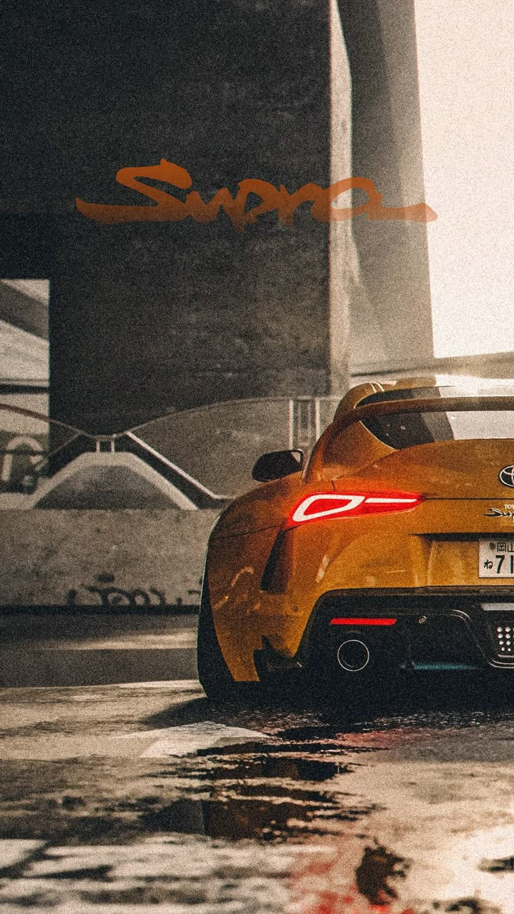 Supra MK5- Yellow Street Edition